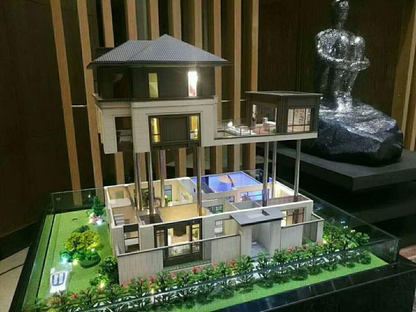 兰州建筑模型设计与制作 建筑模型别墅​
